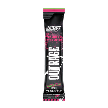Outrage Pre-Workout Sample
