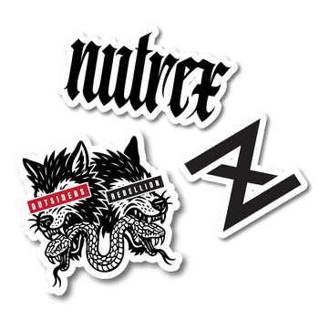 Nutrex Sticker 3-Pack