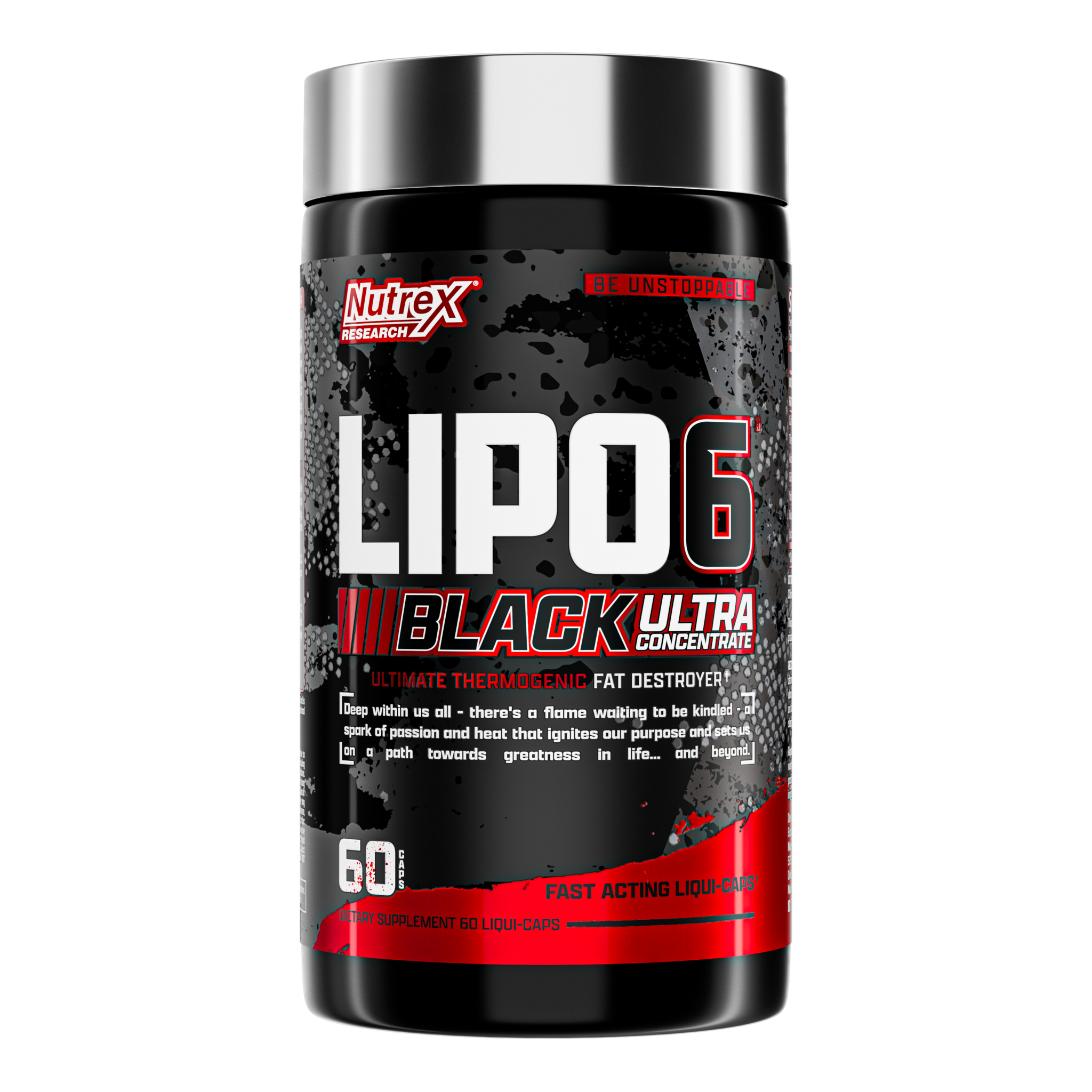 Lipo-6 Black UC - Fast-Acting Fat Burner Supporting Real