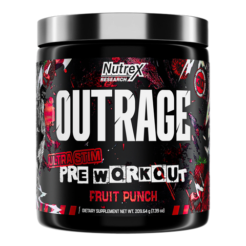 Outrage - Ultra Stim Pre-Workout: Energy, Focus & Power