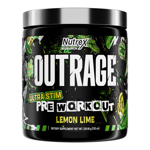 Outrage - Ultra Stim Pre-Workout: Energy, Focus & Power