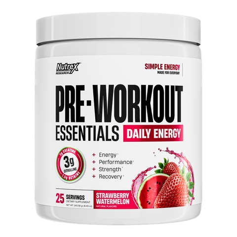 Pre-Workout Essentials - Balanced Daily Pre-Workout Performance 