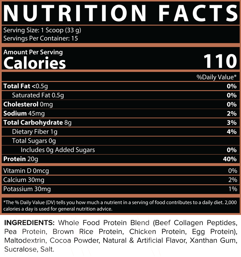 Whole Food Protein 1 lb
