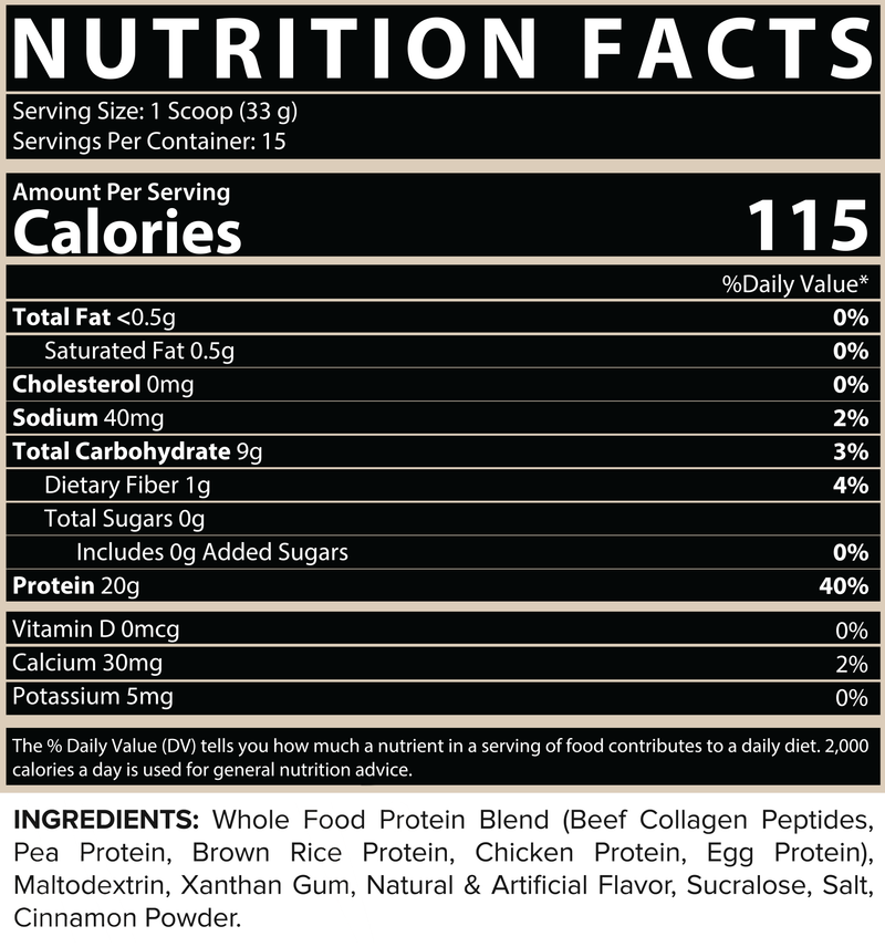 Whole Food Protein 1 lb