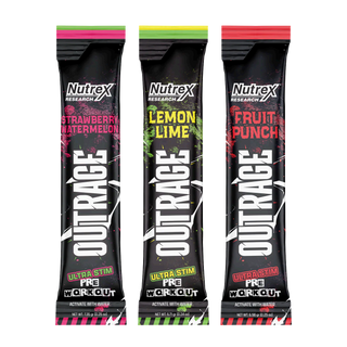 Outrage Pre-Workout Sample 3-Pack